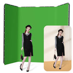SH 240x400cm Background Stand Frame With Photography Green Screen Backdrops Photography Background For Living Video Recording