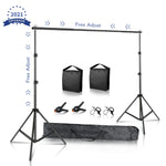 SH Photography Background Backdrop Stand Support Picture Canvas Frame System Kit With Carry Case For Muslin Photo Video Studio