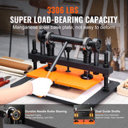 Bild in Galerie-Viewer laden, Amocart Leather Cutting Machine Embossing Plate Manual Die Cutter 0.47 in Pressure Stroke Leather Embossing Machine
