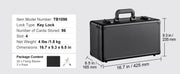 Charger l'image dans la visionneuse de galerie, Amocart Graded Card Storage Box 4 Slots or 5Slots with Key Lock or Coded Lock Foam Dividers for 96/108/120/162 PSA Graded Cards
