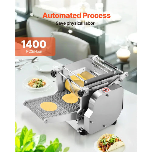 Amocart Automatic Tortilla Maker Electric Non-Stick Corn Tortilla Chapatti Machine