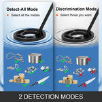 SucceBuy Metal Detector Waterproof Disc Underwater Underground High Accuracy Sensitive LCD Display Humanity for Adults Children