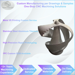 Industrial Metal 3D Printing Custom Service High Precision Alloy Printing OEM Custom Parts