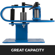 Charger l'image dans la visionneuse de galerie, Amocart Pipe Bender YP-9Manual Bench Steel Tube Bending Kit with 7Dies 1-3inMultifonction Compact Flat Bar Rod Brake Bends Tool

