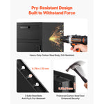 SucceBuy Drop Safe Large Capacity Front Drop Slot Safe Box with Digital Keypad Cash Depository Box with Spare Keys for Cash Bank