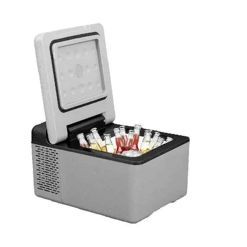 Amocart 9L 15L Car Refrigerator Portable Compressor Fridge Freezer Cooler DC 110-240V AC for RV Travelling Camping Fishing