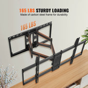 Charger l'image dans la visionneuse de galerie, Amocart Full Motion TV Mount Fit for 26-90in TVs Swivel Tilt Horizontal Adjustment TV Wall Mount Bracket W/ Articulating Arms

