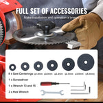 SucceBuy Circular Saw Blade Sharpener 370W Sharpening Machine 3600RPM Saw Blade 5Inch Wheel Rotary Mill Polisher Carbide Tipped