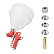 Bild in Galerie-Viewer laden, Amocart Air Texture Spray Gun 1.45 Gallon Air Hopper Spray Gun Professional Drywall Texture Painting Sprayer with 3 Nozzles
