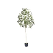 Load image into Gallery viewer, Amocart Artificial Olive Tree 4/5/6FT Tall Faux Plant Secure PE Material Anti-Tip Tilt Protection Low-Maintenance Tree for Home
