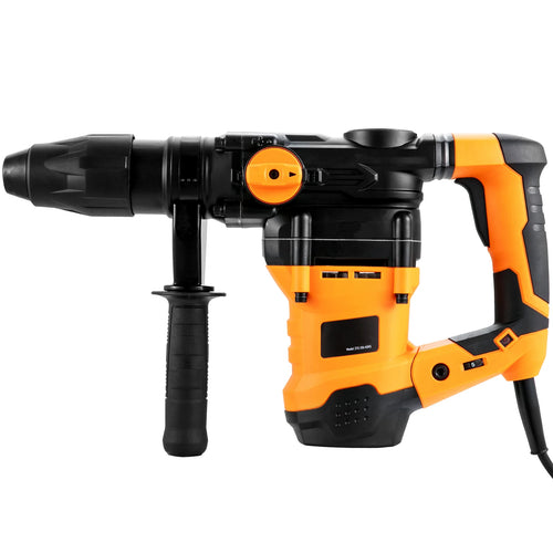 Amocart 1600W Rotary Hammer Drill Max Drilling 42mm 3 Modes Max Corded Demolition Chipping Metal Concrete Breaker Jackhammer