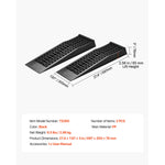 SucceBuy Car Ramps Portable Low Profile Car Service Ramps for Garage Maintenance& Oil Changes Heavy Duty for Low Chassis Vehicle