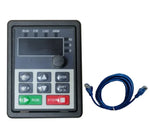 Economical VFD 0.75/1.5/2.2/4/5.5KW 220V/380V 3 Phase Output Variable Frequency Drive Converter Motor Speed Controller Inverter