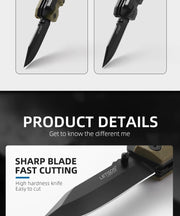 Load image into Gallery viewer, LETGOS Pocket Folding Knife, 22 in 1,Survival Gear EDC Rescue Tool with nylon sheath, Emergency, Camping, Hunting, Gift for dad
