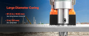 Load image into Gallery viewer, Amocart 11PCs Magnetic Drill Press 1450W 1.6In Boring 850RPM 2810lbf Portable Electric Mag Drill Machine
