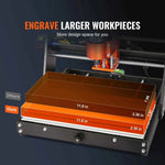 Amocart CNC Router Machine 3 Axis GRBL Control Wood Engraving Carving Milling Machine Kit for Wood Acrylic MDF PVC Plastic Foam