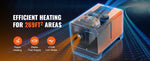 Amocart  Air Heater Bluetooth All-on-one  Heater with LCD Portable Parking Heater for Trailer Camper Van Boat