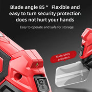 Load image into Gallery viewer, Cordless Electric Scissors 2 Blades Portable 4V Shears for Fabric Cloth Leather Cardboard Carpet DIY USB Cutting Tool 11000RPM
