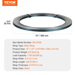 Amocart 300ft/1640ft Packaging Steel Strapping Roll Banding Pallet Strap Coil Portable Strong Banding Packing Metal Straps