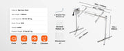 Charger l'image dans la visionneuse de galerie, Amocart Electric BBQ Rotisserie Grill Kit Automatic 42W Motor Height Adjustable Universal Roaster Stand Spit Rod w/ Heat Shield
