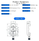 X-Axis Dovetail Platform Precision Translation Stage Optical Experiment Slide Linear Guide for Optical Bench