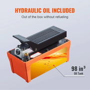 Bild in Galerie-Viewer laden, 【From China】Amocart Air Hydraulic Pump 10,000 PSI 1/2 Gal Reservoir Foot Actuated Air Treadle For Auto Body Frame Machines And
