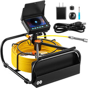 Bild in Galerie-Viewer laden, Amocart Sewer Camera 4.3" Screen Pipeline Inspection Camera with DVR Waterproof IP68 Industrial Endoscope for Home Drain Pipe
