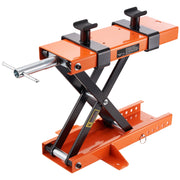 Bild in Galerie-Viewer laden, Amocart Motorcycle Lift 1100 LBS Motorcycle Scissor Lift Jack with Safety Pin Steel Motorcycle Jack Hoist Stand for Motorbike
