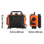 SucceBuy Diesel Heater 8KW DC 12V/24V All in One Portable Diesel Air Heater with Remote Control and LCD Screen for Trucks Vans