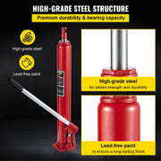 Charger l'image dans la visionneuse de galerie, Amocart Hydraulic Jack 3/4/8/12 Ton Car Hydraulic Long Ram Jack Manual Engine Lift Hoist Cherry Picker Mechanical Workshop Tool
