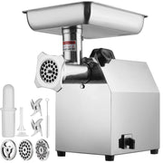 Bild in Galerie-Viewer laden, Amocart Electric Meat Grinder Food Processors Sausage Maker Filler Mincer Stuffer Stainless Steel with 2 Blades for Kitchen

