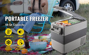 Charger l'image dans la visionneuse de galerie, Amocart 20L 22L 35L 45L 55L Car Refrigerator Mini Fridge Freezer Portable Compressor Cooler 12/24V Ice Box for Camping
