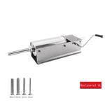 SucceBuy 3L5L 7L7.8L Horizontal Sausage Stuffer Food Processors 5 Filling Nozzles Kitchen Accessories Home Appliance for Hot Do