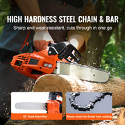 Charger l'image dans la visionneuse de galerie, Amocart Gas Chainsaw Gasoline Powered Chain Saw Handheld Cordless Petrol Chainsaws for Tree Wood Branch Cutting Tree Trimming
