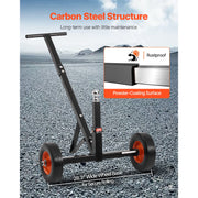 Charger l'image dans la visionneuse de galerie, Amocart 600lbs Tongue Trailer Dolly with 16.5-22in Adjustable Height &amp; 1-7/8 in Hitch Ball Steel Boat Mover for Moving Car Rvs
