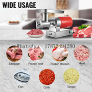 Bild in Galerie-Viewer laden, Amocart Electric Meat Grinder 250Kg/H 300Kg/H W/ Drawers Max Powerful Chopper Shredder Commercial Home Appliance Food Processor
