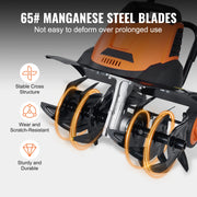Bild in Galerie-Viewer laden, Amocart 12 Amp Electric Tiller 18" Tilling Width 3.94" Tilling Depth Corded Electric Tiller/Cultivator Steel Mn Tines Rototille
