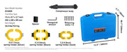 Load image into Gallery viewer, Amocart Strut Spring Compressor Macpherson Strut Spring Compressor Kit Interchangeable Fork Strut Coil Extractoror Remover Tool
