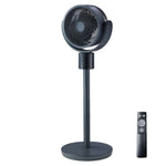 Amocart 7in/9in/18in Pedestal Fan with DC Motor Remote Control 9/12 Speeds & 3/4 Modes Adjustable Height for Home Living Room