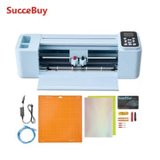 Bild in Galerie-Viewer laden, Amocart Vinyl Cutting Machine 12 in Button Screen Controlled Vinyl Cutter 5000+ Built-in Design Resources Creating Crafts Cards
