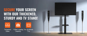 Charger l'image dans la visionneuse de galerie, Amocart TV Stand Mount Swivel Tall TV Stand for 32 to 85 inch TV Height Adjustable Portable Floor TV Stand Max VESA 600 x 800mm
