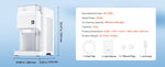 SucceBuy 1.8L Commercial Ice Shaver Machine Electric Snow Cone Machine Stainless Steel Blades Shaved Ice Maker for Dessert Home