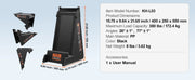 Bild in Galerie-Viewer laden, Amocart Ladder Levler  380lbs Load PP Ladder Leveling Tool Pitch Hopper Stair Ladder Stabilizer with Storage Easy to Use Stable
