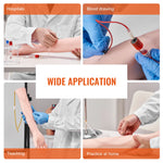 Amocart Phlebotomy Practice Kit IV Venipuncture Intravenous Training Kit w/ Carrying Bag Practice IV Skills for School Students
