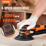 SucceBuy Random Orbital Sander 350W Brushless Orbital Sander 10000PRM 6 Variable Speed Sanding Machine for Woodworking Detailing