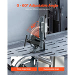 SucceBuy Pipe Notcher 1/2 to 2-inch Tubing Notcher with 0 to 60° Adjustable Angle Pipe and Tube Notching Tool for Repair Shops
