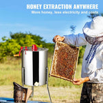 Amocart Honey Extractor 4/8 2/4 Frame Electric Stainless Steel Honeycomb Spinner Crank Honey Centrifuge Beekeeping Equipment