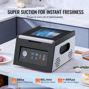 Load image into Gallery viewer, Amocart 380W Chamber Vacuum Sealer with 11.5in Sealing Length Home Use Vacuum Pump Power Packing Machine for Wet Foods Meat
