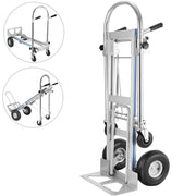 Charger l'image dans la visionneuse de galerie, Amocart Camion à main pliable en aluminium 3 en 1, chariot à chariot, poids maximum de 1000 lb, 350 k
