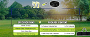 Charger l'image dans la visionneuse de galerie, Amocart Outdoor Volleyball Net System Adjustable Height Steel Poles with PVC Volleyball Pump Carrying Bag for Beach Lawn
